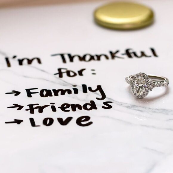 💎 Beautiful Oval Pure Zircon Cubic Carved Macro Silver Rings for Women, IN… - Picture 5 of 6